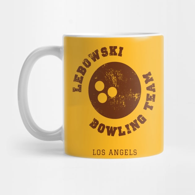 Lebowski Bowling Team by Rabeldesama